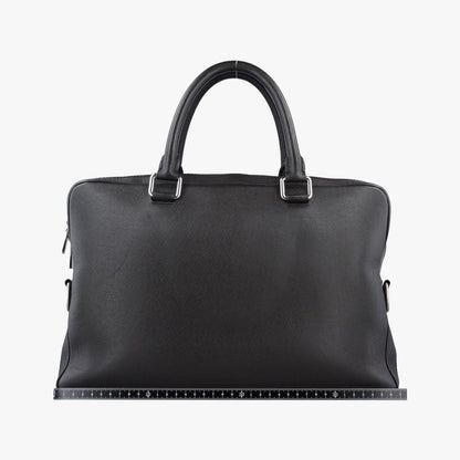Louis Vuitton Porto Document Business PM Black Taiga — view 2