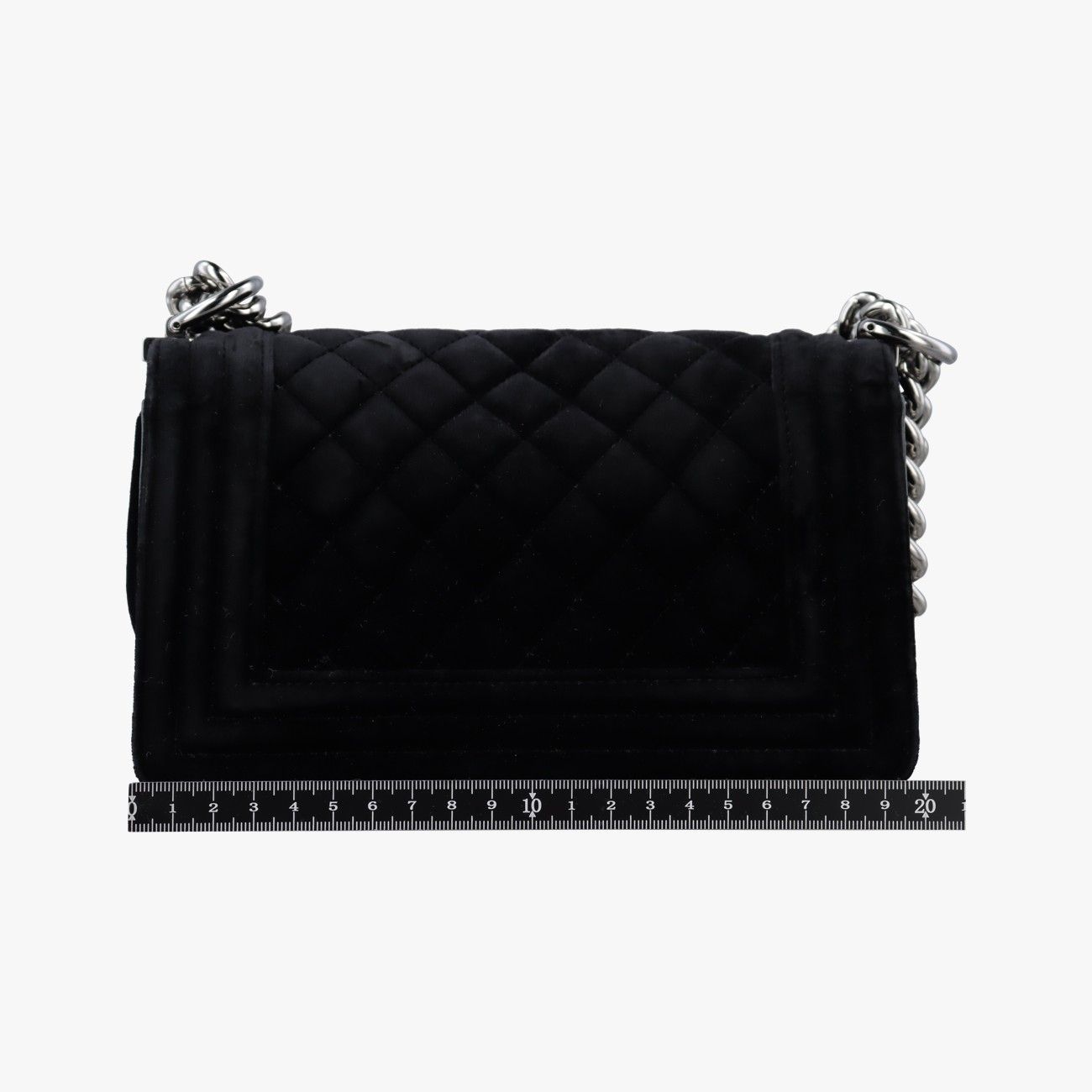 Chanel Boy Black Velour — view 2
