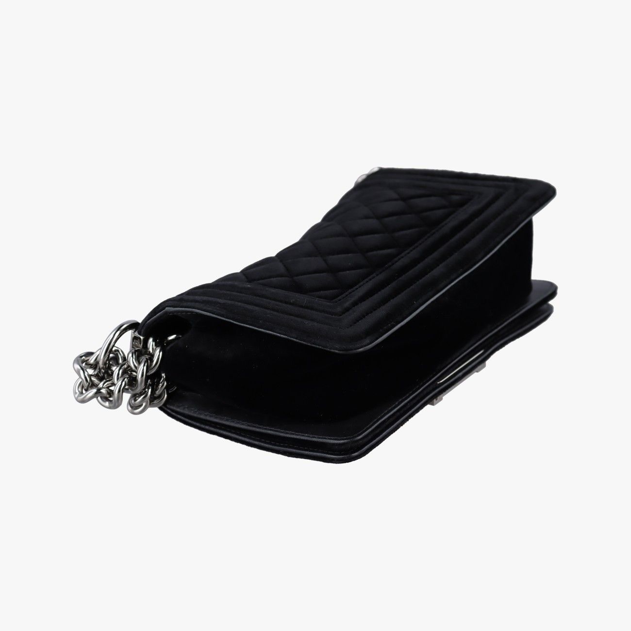 Chanel Boy Black Velour — view 7