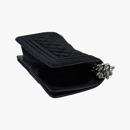 Chanel Boy Black Velour — view 6