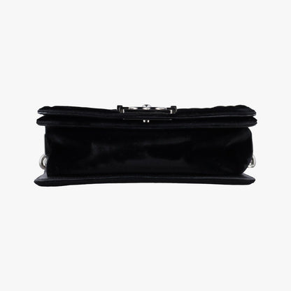 Chanel Boy Black Velour — view 3