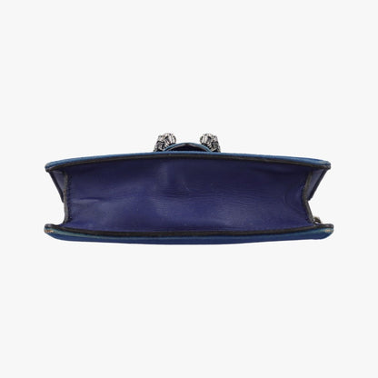 Gucci Dionysus Blue Velour Shoulder Bag — view 3