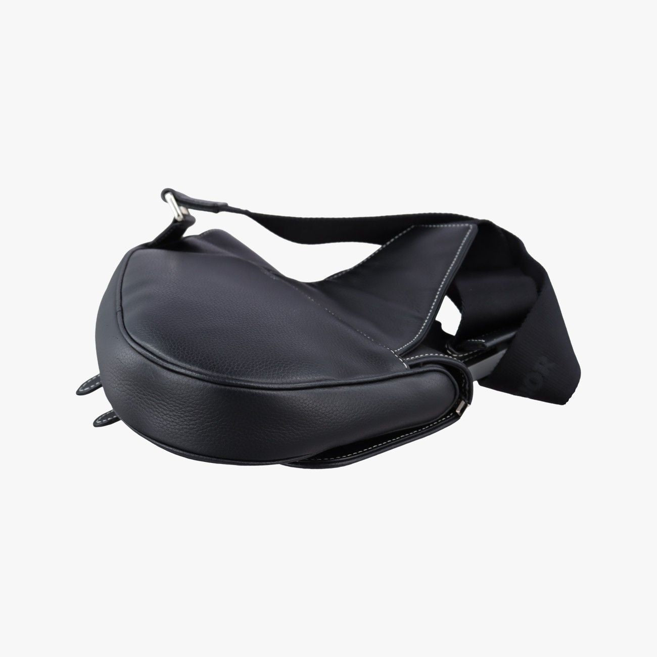 Dior Saddle Black Leather Shoulder Bag — view 6