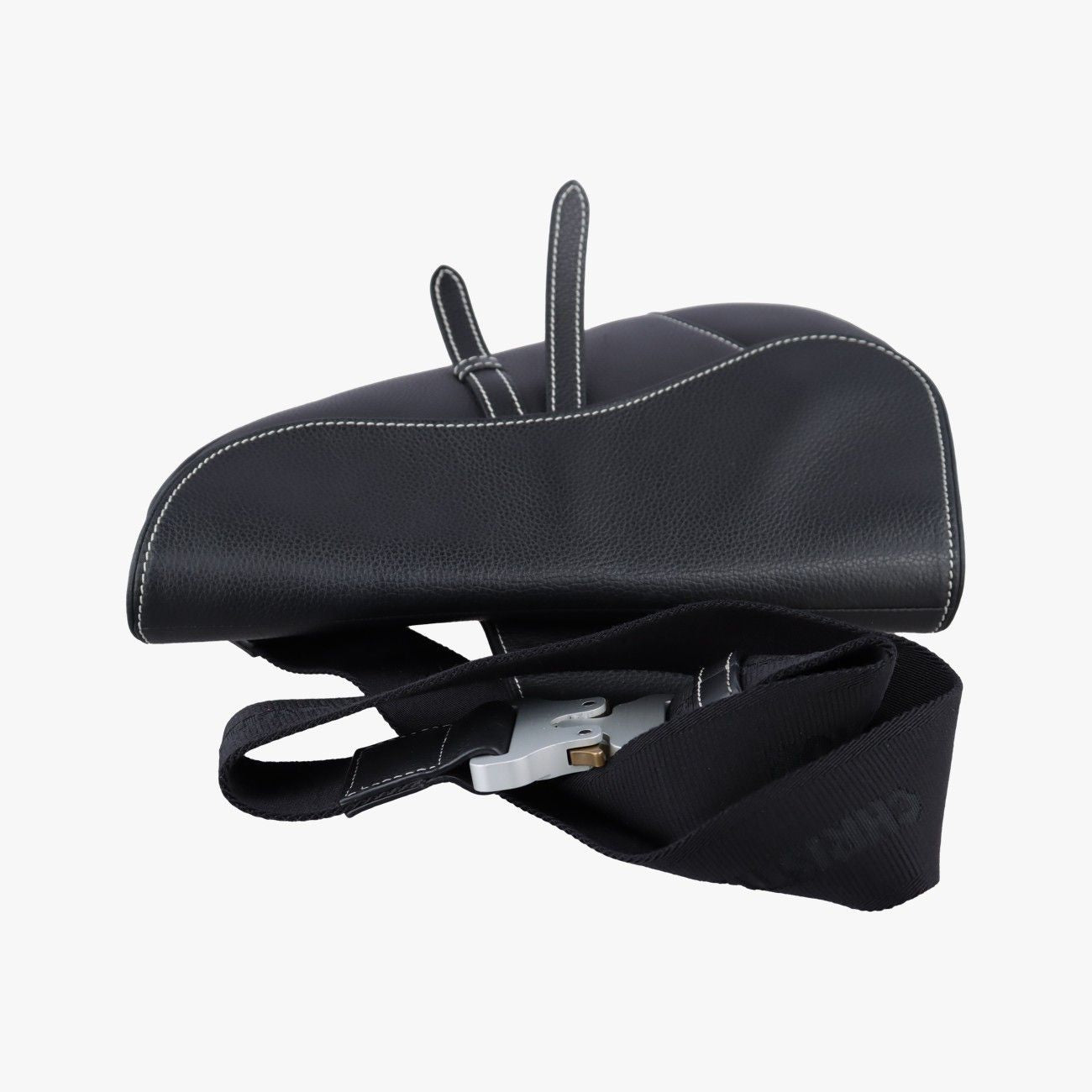 Dior Saddle Black Leather Shoulder Bag — view 8