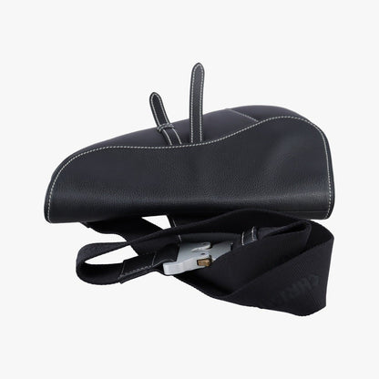 Dior Saddle Black Leather Shoulder Bag — view 8