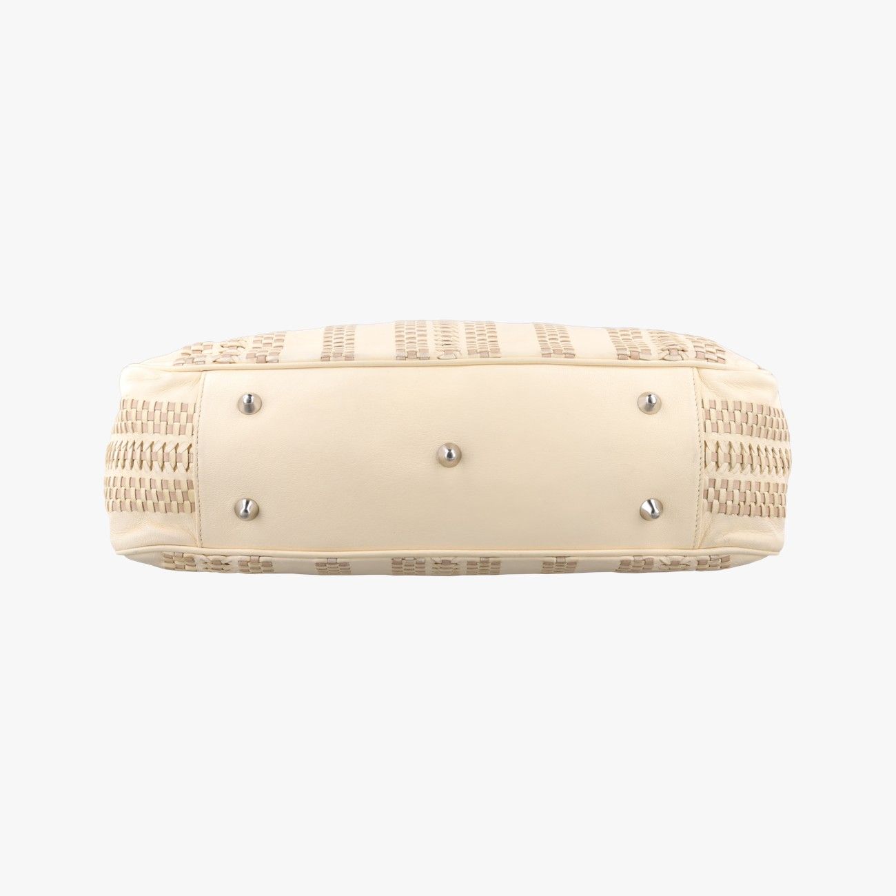 Dior Lady Soft Beige Leather Handbag — view 3