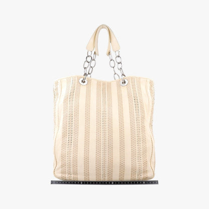 Dior Lady Soft Beige Leather Handbag — view 2