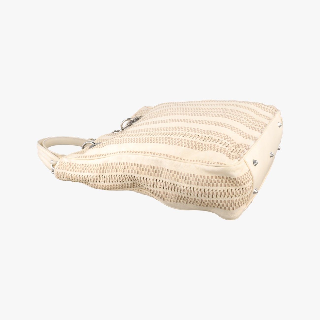 Dior Lady Soft Beige Leather Handbag — view 5