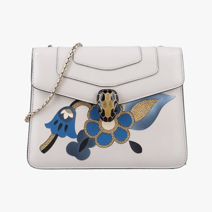 Bvlgari Serpenti Forever White Leather