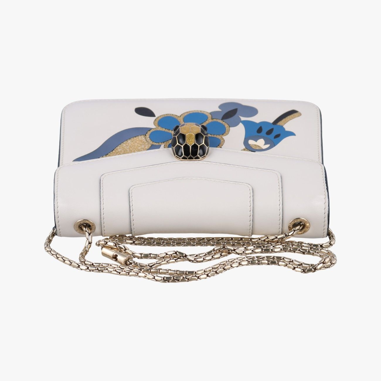 Bvlgari Serpenti Forever White Leather — view 8