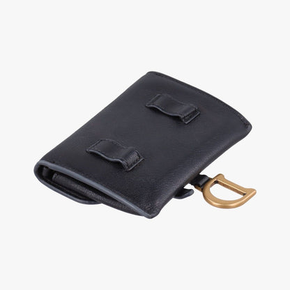 Dior Saddle Black Leather Shoulder Bag — view 7