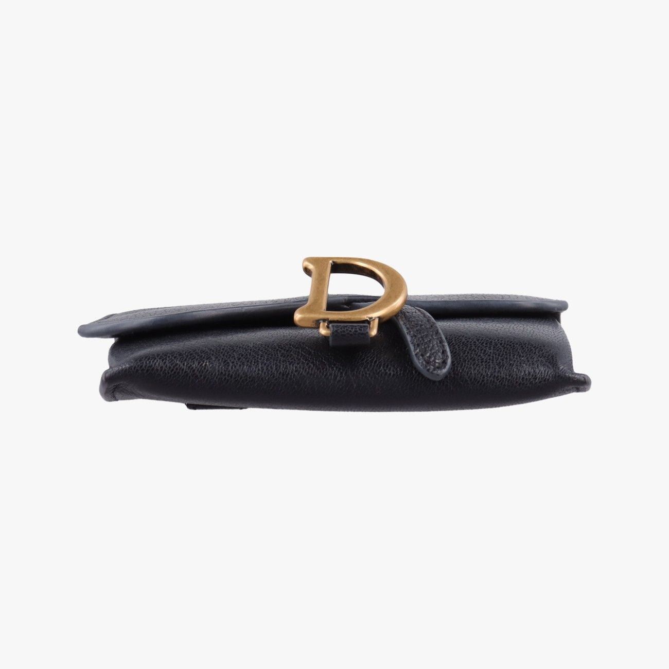 Dior Saddle Black Leather Shoulder Bag — view 3