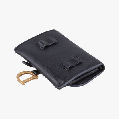 Dior Saddle Black Leather Shoulder Bag — view 6