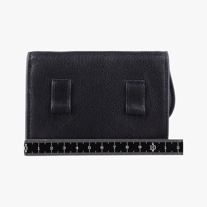 Dior Saddle Black Leather Shoulder Bag — view 2