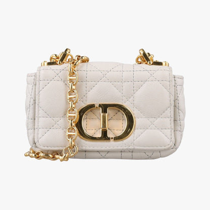 Dior Calo Micro White Leather