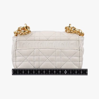 Dior Calo Micro White Leather — view 2