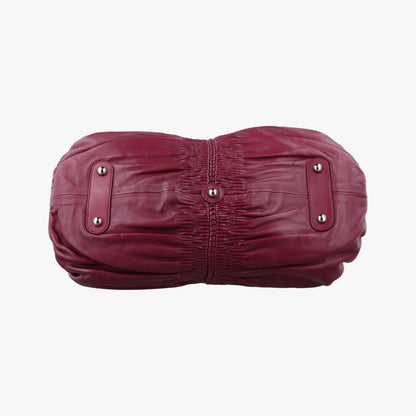 Dior Karenina Wine Red Lambskin — view 3