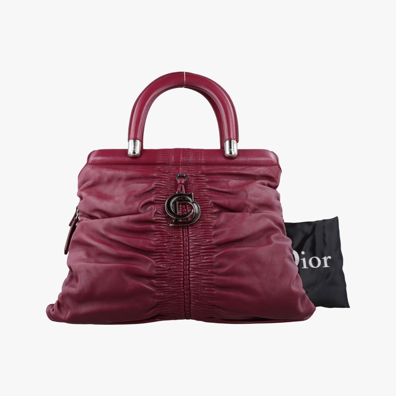 Dior Karenina Wine Red Lambskin