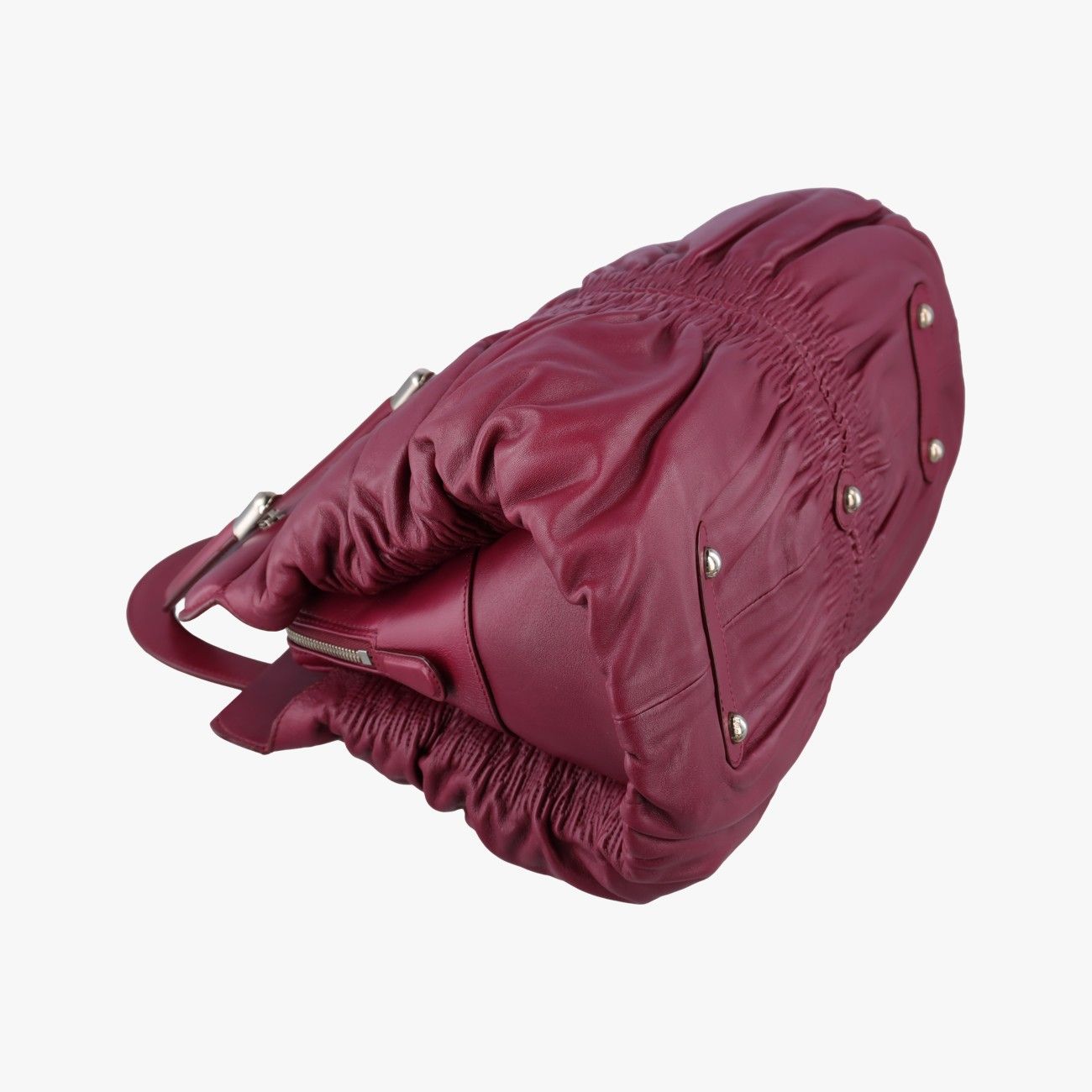 Dior Karenina Wine Red Lambskin — view 7