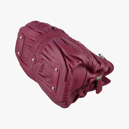 Dior Karenina Wine Red Lambskin — view 6