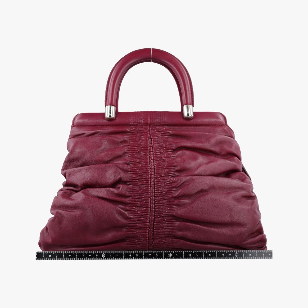 Dior Karenina Wine Red Lambskin — view 2