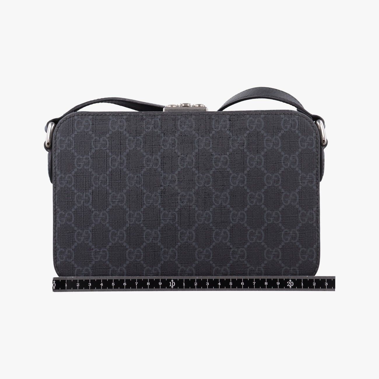 Gucci Interlocking Gray Canvas — view 2