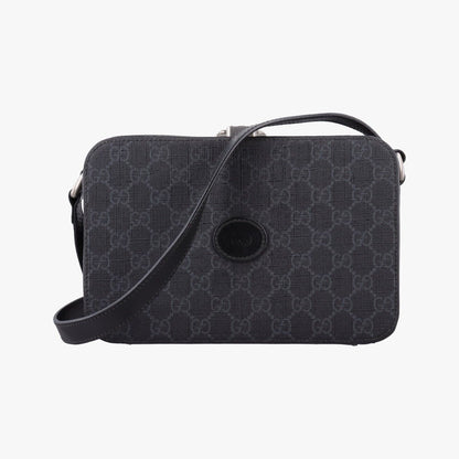 Gucci Interlocking Gray Canvas
