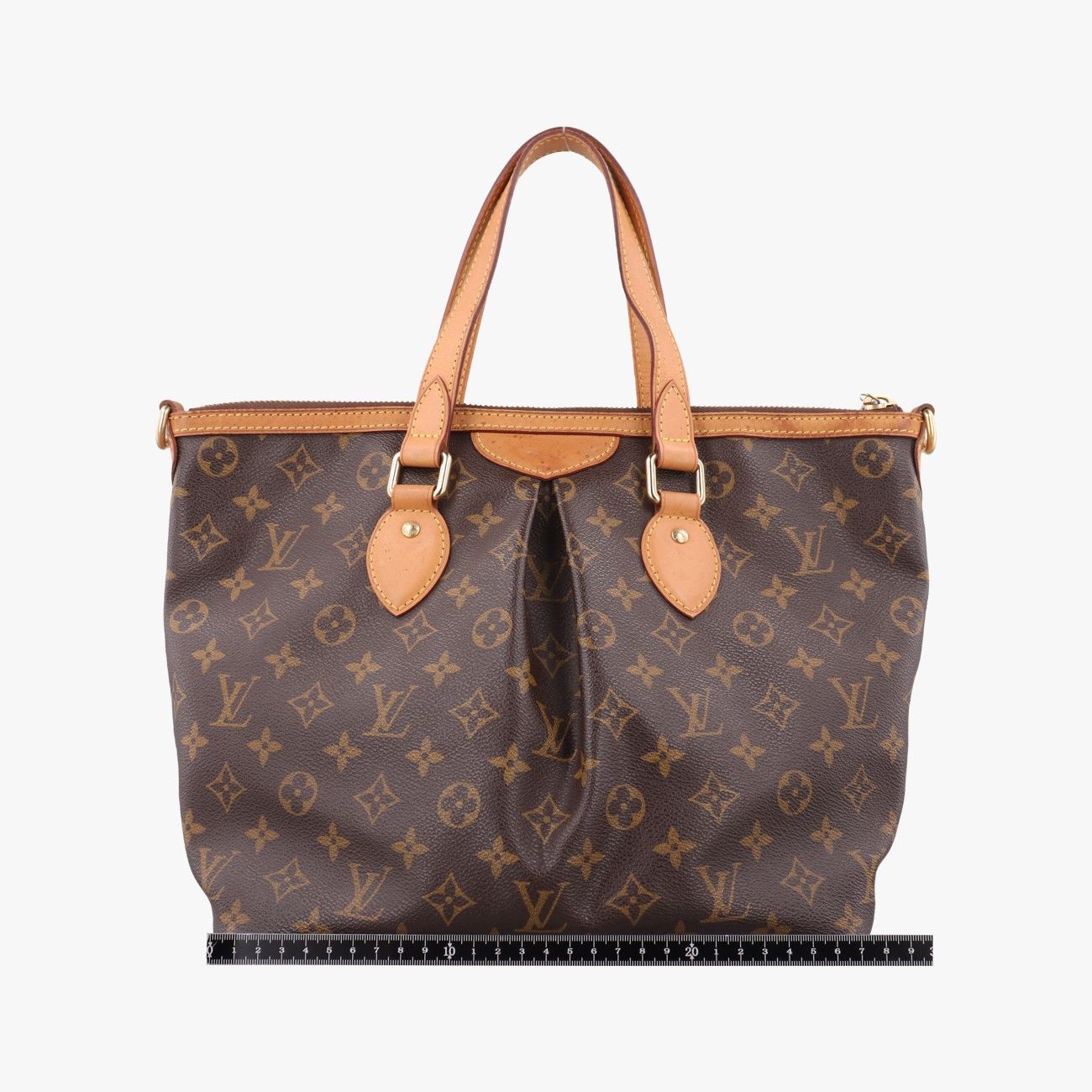 Louis Vuitton Palermo GM Monogram Brown Canvas Tote Bag — view 2