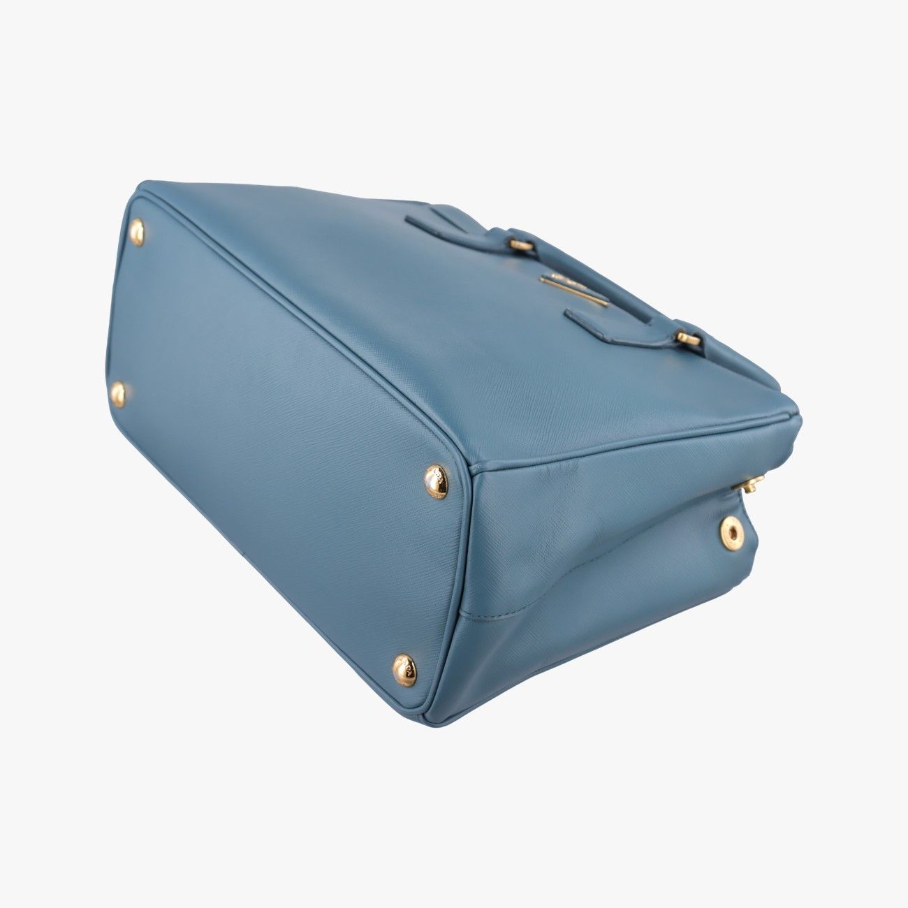 Prada Galleria Blue Saffiano Leather 7 — view 4
