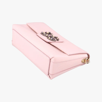 Dolce & Gabbana DG Millennials Pink Leather 40 — view 4