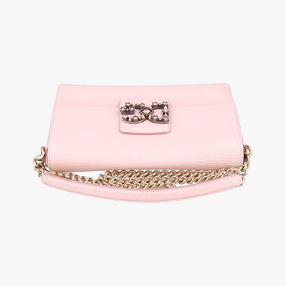 Dolce & Gabbana DG Millennials Pink Leather 40 — view 8
