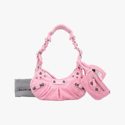 Balenciaga le Cagole Mini Pink Pile