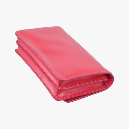 Prada Sling Bandoriella Red Patent Saffiano Leather — view 6