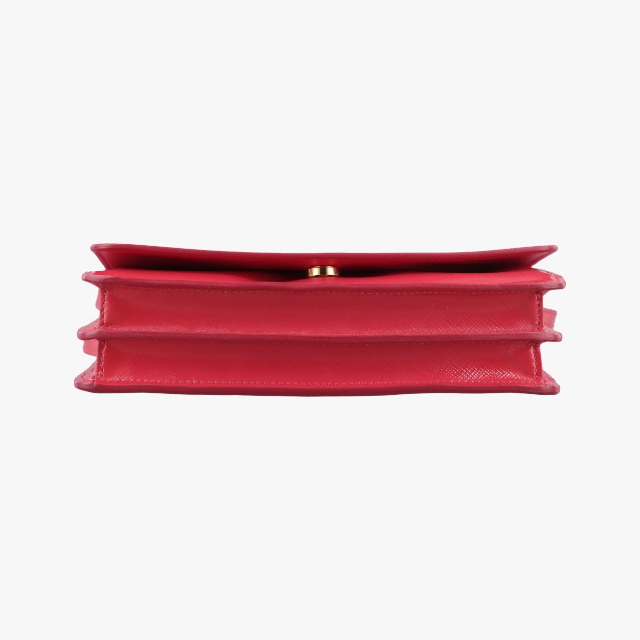 Prada Sling Bandoriella Red Patent Saffiano Leather — view 3