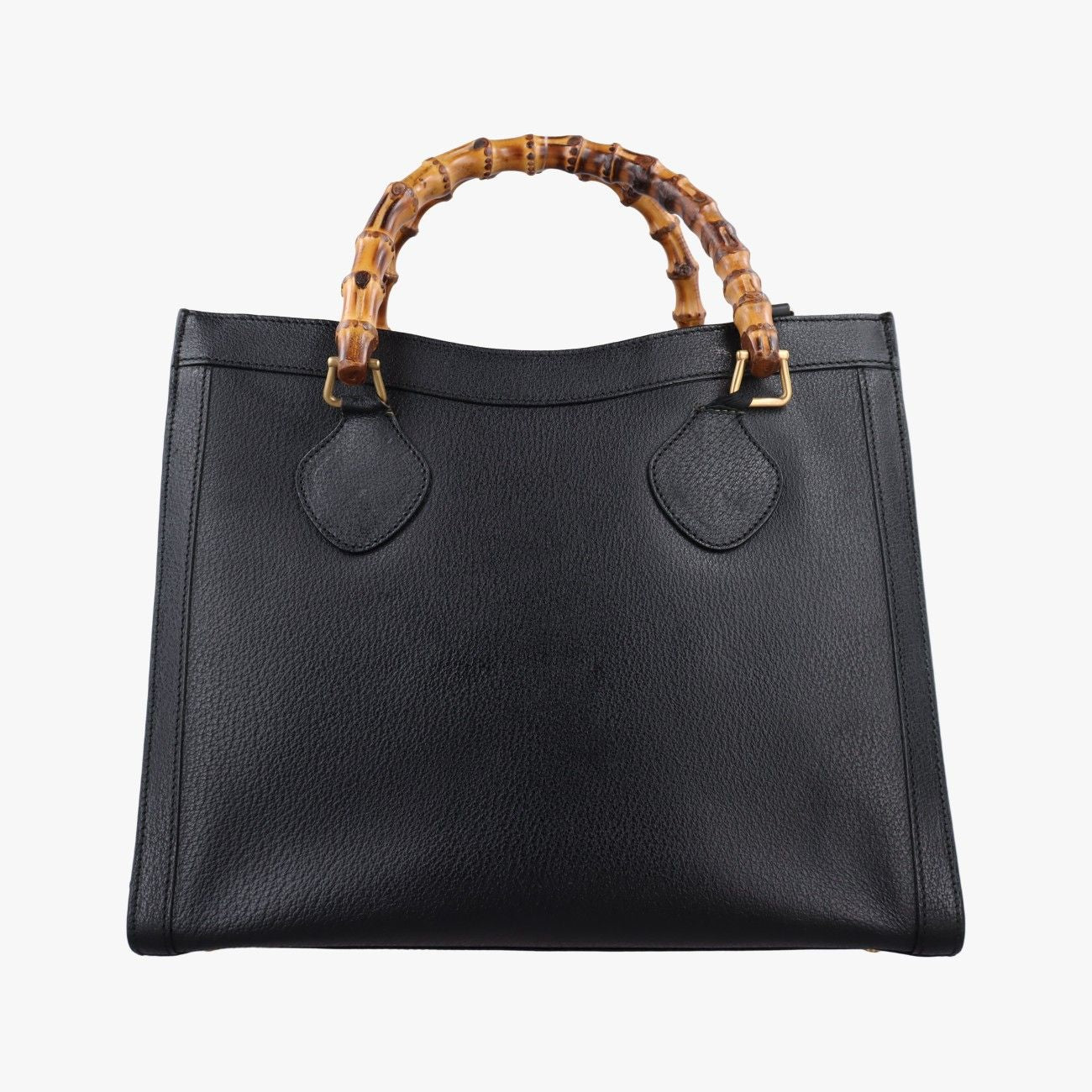 Gucci Bamboo Black Leather