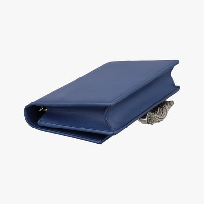 Saint Laurent Kate Navy Leather — view 7