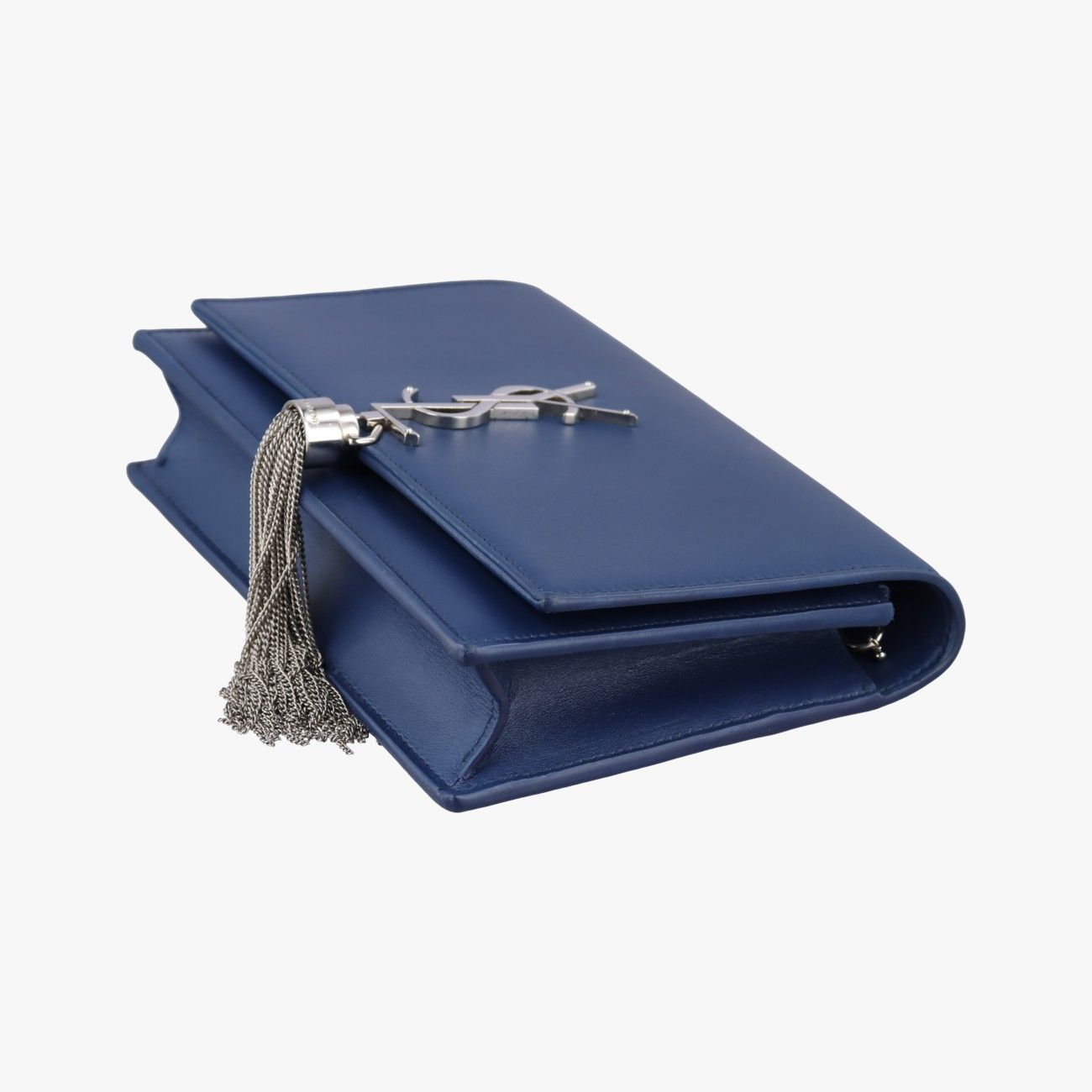Saint Laurent Kate Navy Leather — view 4