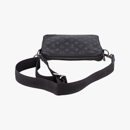 Louis Vuitton Trio Messenger Black Monogram Eclipse Reverse — view 8