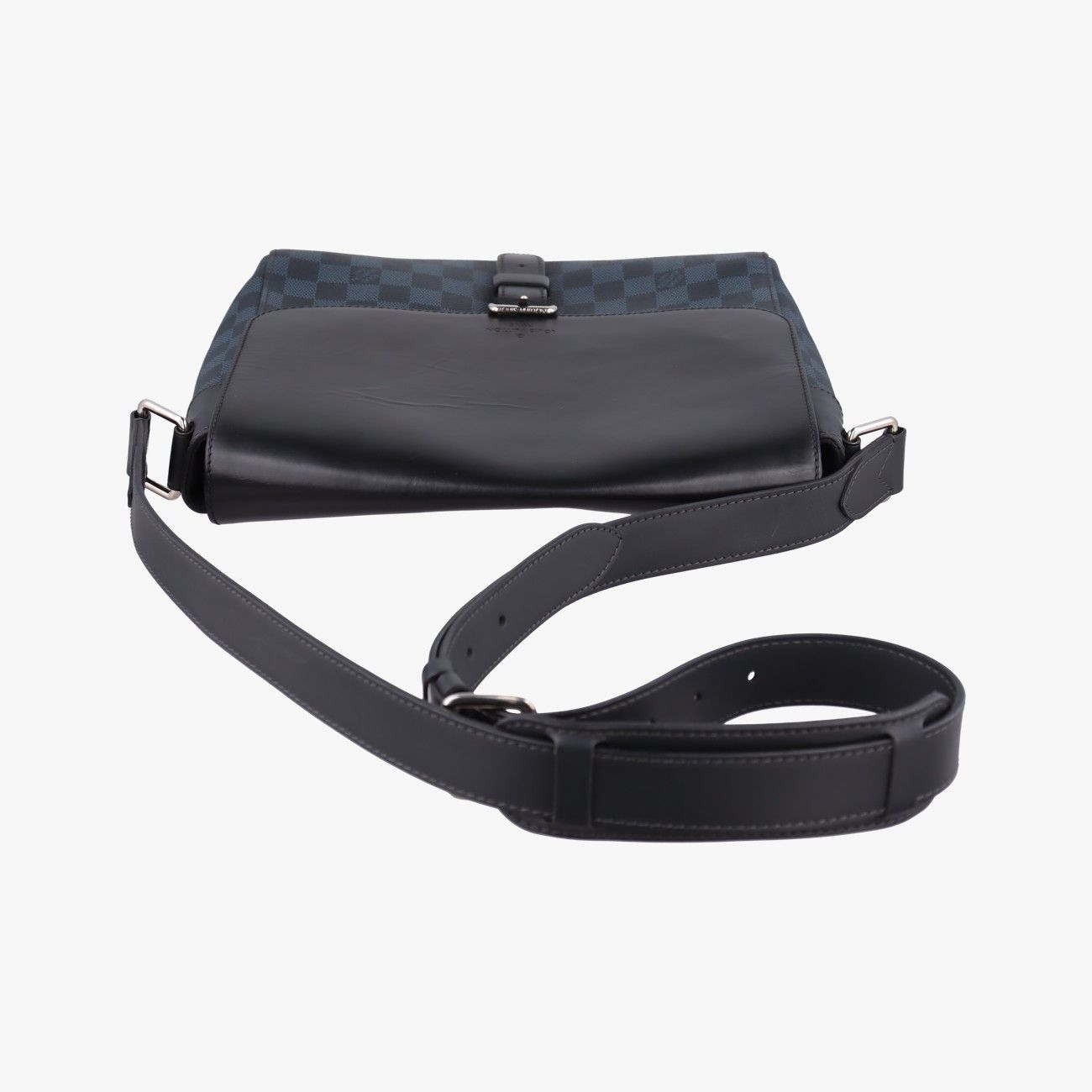 Louis Vuitton Newport Messenger PM Black Navy Damier Cobalt — view 8
