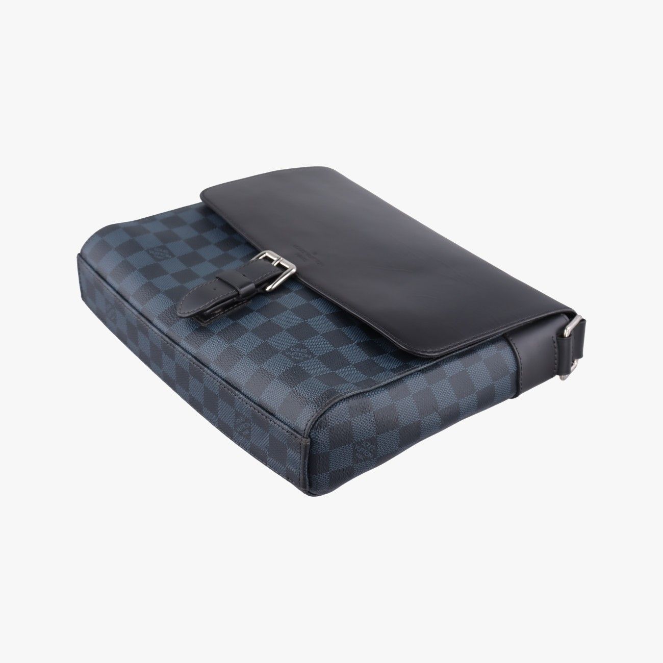 Louis Vuitton Newport Messenger PM Black Navy Damier Cobalt — view 4