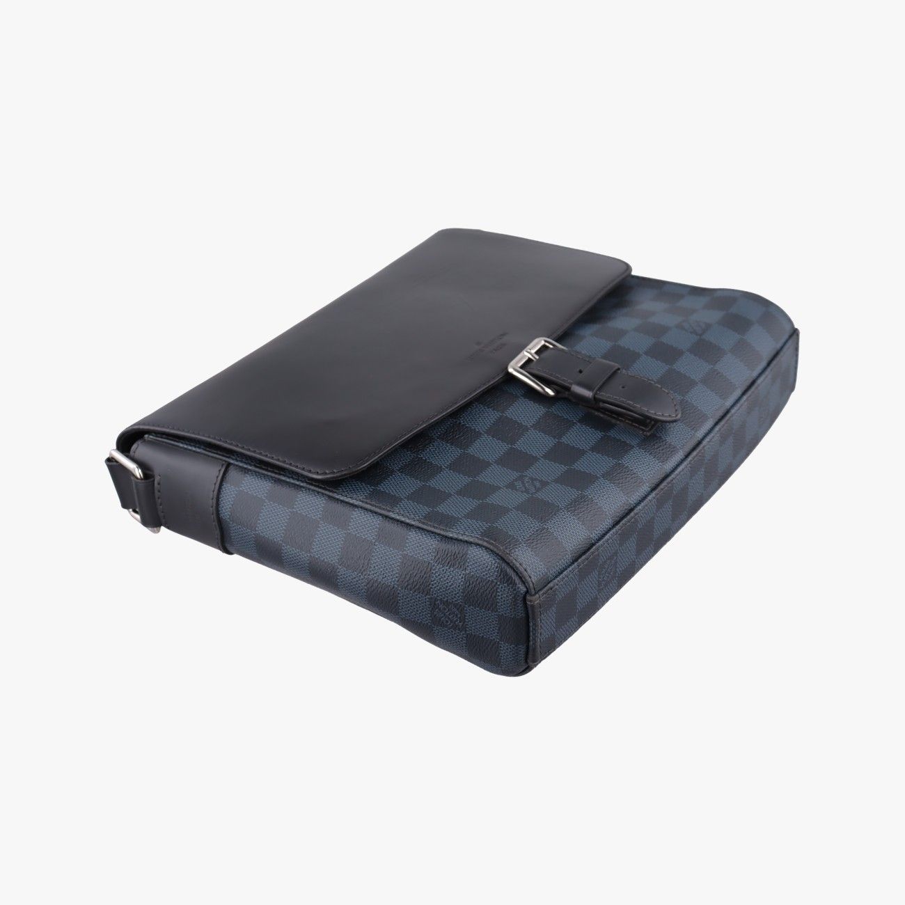 Louis Vuitton Newport Messenger PM Black Navy Damier Cobalt — view 5