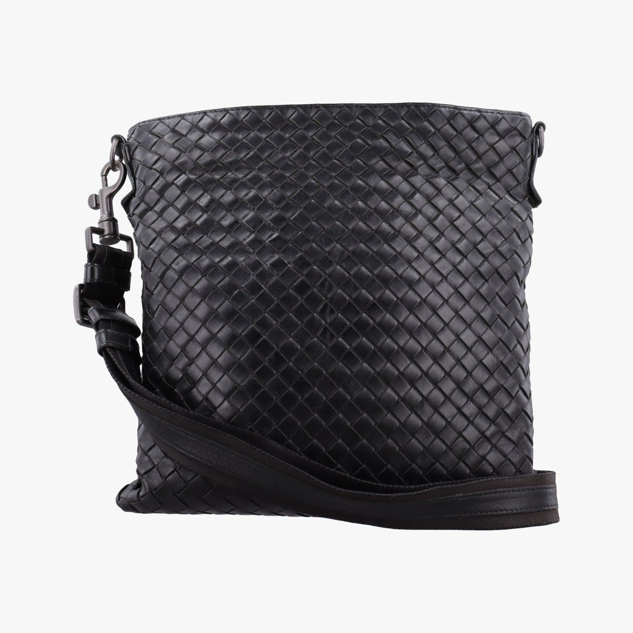 Bottega Veneta Intrecciato Black Lambskin