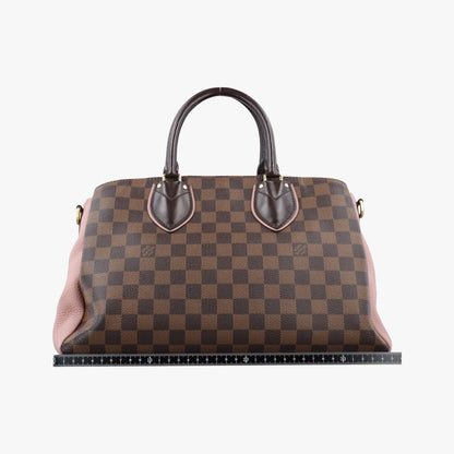 Louis Vuitton Normandy Ebene Magnolia Damier Canvas Taurillon Leather — view 2
