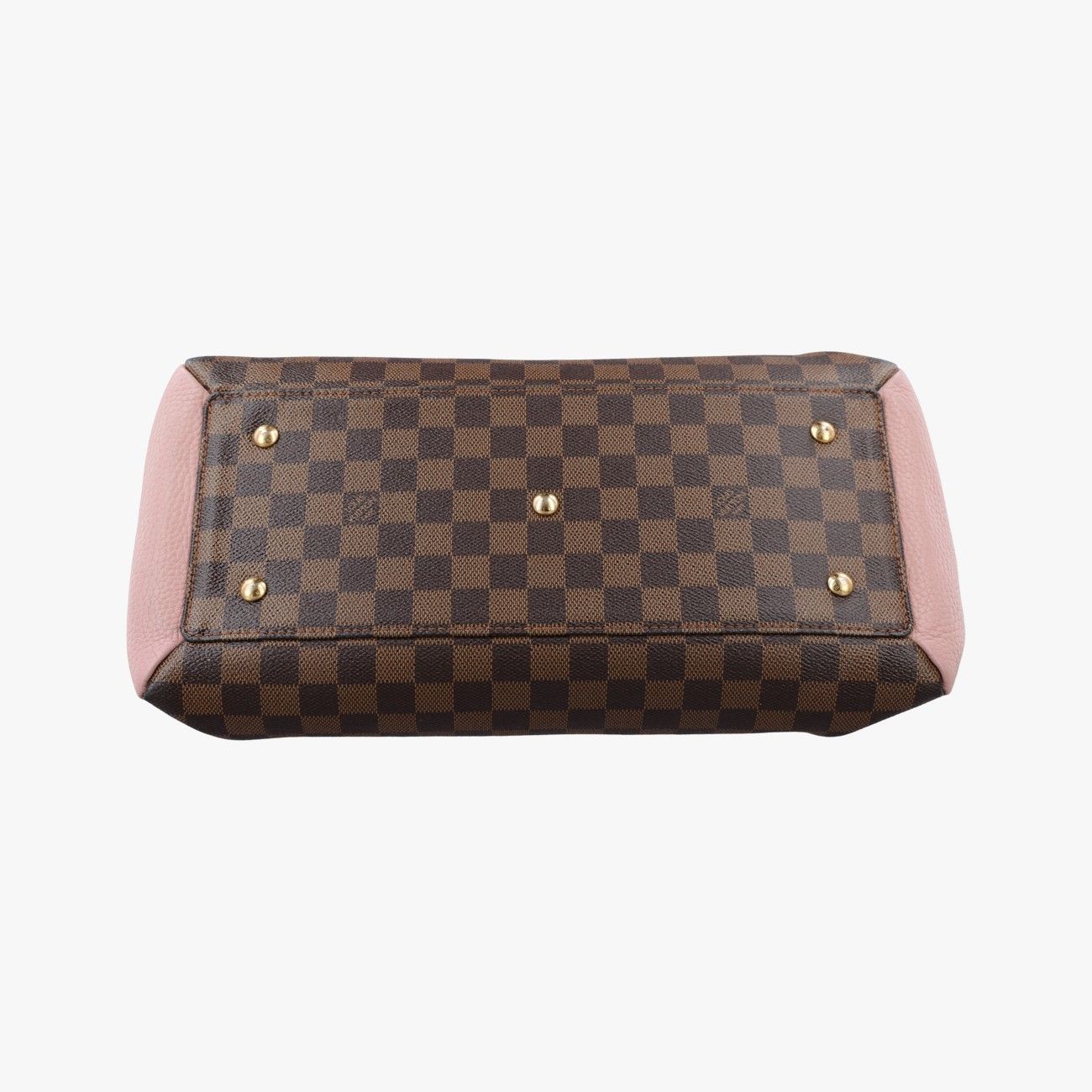 Louis Vuitton Normandy Ebene Magnolia Damier Canvas Taurillon Leather — view 3