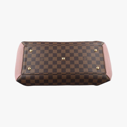 Louis Vuitton Normandy Ebene Magnolia Damier Canvas Taurillon Leather — view 3
