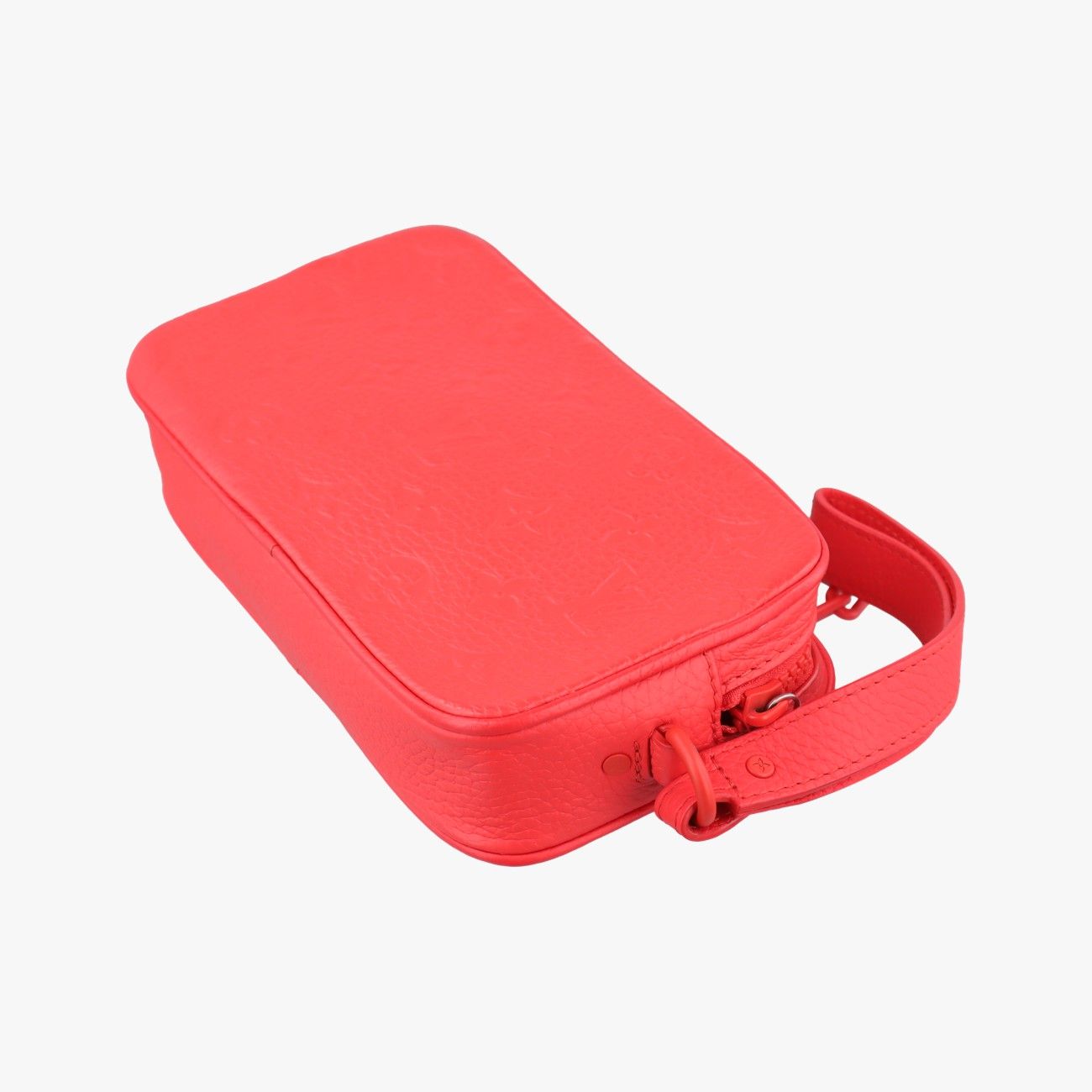 Louis Vuitton Pochette Volga Red Monogram Empreinte Pouch — view 6