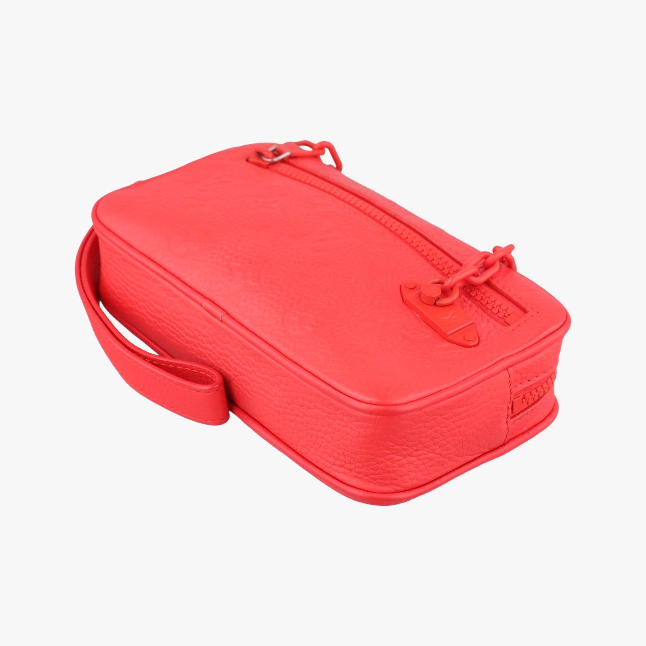 Louis Vuitton Pochette Volga Red Monogram Empreinte Pouch — view 4