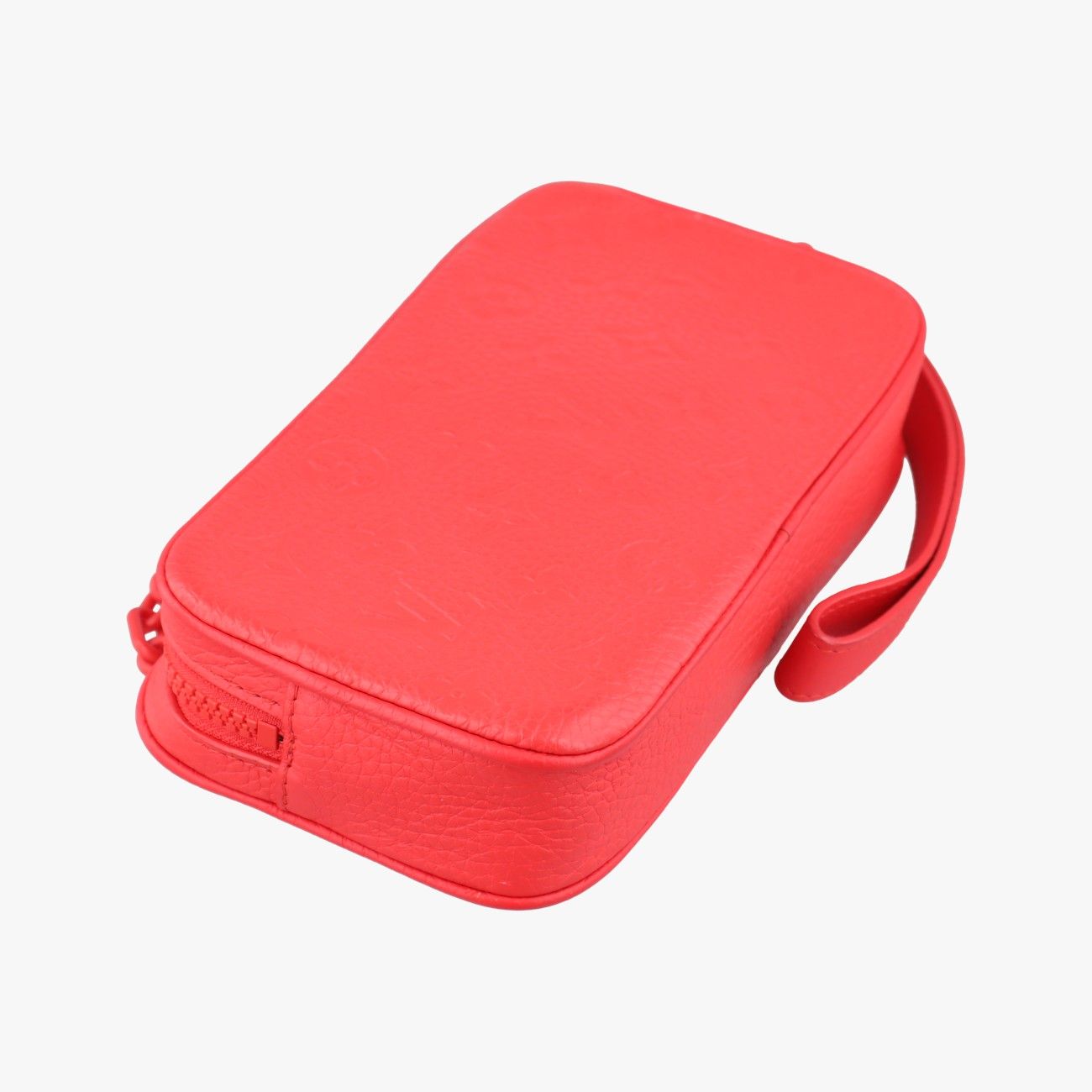 Louis Vuitton Pochette Volga Red Monogram Empreinte Pouch — view 7