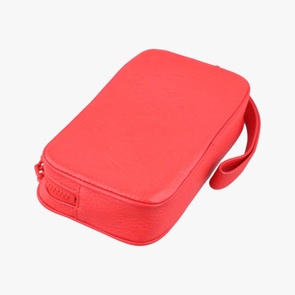 Louis Vuitton Pochette Volga Red Monogram Empreinte Pouch — view 7