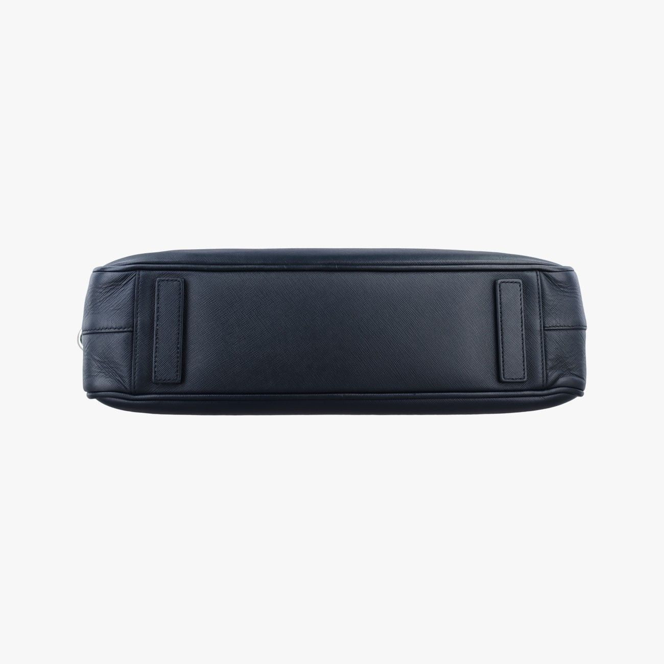 Prada Business Briefcase Navy Saffiano Leather 7 a — view 3